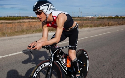 Miquel Blanchart va patir problemes mecànics al sector en bici | Arxiu RS